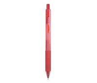 Długopis automatyczny żelowy OFFICE PRODUCTS,  gr. linii 0,25mm, dł. linii 1200m, czerwony