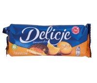 Cookies DELICJE SZAMPAŃSKIE, 147 g, orange