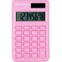 Pocket calculator DONAU TECH, 8-digit display, dimensions 97x60x10 mm, apricot