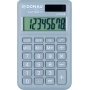 Pocket calculator DONAU TECH, 8-digit display, dimensions 97x60x10 mm, light gray