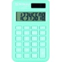 Pocket calculator DONAU TECH, 8-digit display, dimensions 97x60x10 mm, light blue
