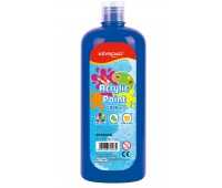 Acrylic paint KEYROAD, 1000ml, bottle, blue