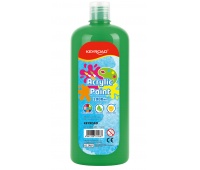 Acrylic paint KEYROAD, 1000ml, bottle, green