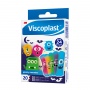 Children's plasters VISCOPLAST Monsters, 2 sizes, 20 pcs, box
