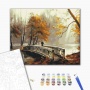 Paint by numbers BRUSHME, 40x50 cm, autumn fog, 1 pc, in a box