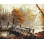 Paint by numbers BRUSHME, 40x50 cm, autumn fog, 1 pc, in a box