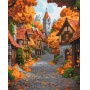 Paint by numbers BRUSHME, 40x50 cm, october township, 1 pc, in a box