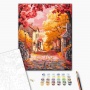 Paint by numbers BRUSHME, 40x50 cm, autumn sunset, 1 pc, in a box