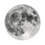 Paint by numbers BRUSHME, round, dia. 40 cm, Moon, 1 pc