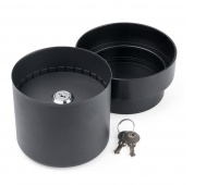 Flower pot safe SAX, black