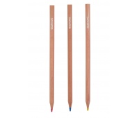 Kredki ołówkowe ECONOVO, FSC, 3mm, 12 szt., mix kolorów