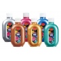 Poster paint KEYROAD, 300ml, bottle, 6 pcs, mix of metallic colors