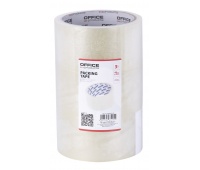 Taśma pakowa OFFICE PRODUCTS, 48mm x 50y, 36mic, 3szt., transparentna