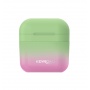 Plastic sharpener KEYROAD, iridescent, double, blister, color mix