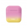 Plastic sharpener KEYROAD, iridescent, double, blister, color mix