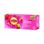 Tea LIPTON fruit, strawberry and rhubarb, 20 bags