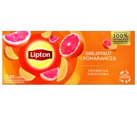 Tea LIPTON fruit, grapefruit and orange, 20 bags