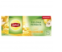 Tea LIPTON green, with a hint of quince, 20 bags