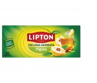 Tea LIPTON green, with a hint of quince, 20 bags