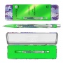 Mechanical pencil CARAN D'ACHE 844 Germanier, 0,5mm, in a box, neon green