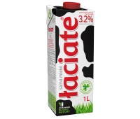 Mleko ŁACIATE, 3,2%, 1 l, krótki termin ważności