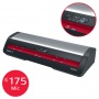 Laminator GBC 480HS Office, A3, heating time: 1min, laminating speed: 23sec, black-silver