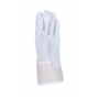 Rękawice robocze DONAU SAFETY DS-DOKGOAT, doker, skóra kozia, rozm. 10,5/XL, szaro-białe, Rękawice, Ochrona indywidualna