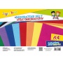 Decorative felt GIMBOO, A4, in foil, mix of colors