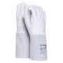 Work Gloves DONAU SAFETY, TIG welding, goat leather, size 8/M, white-grey