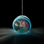 Light-up yo-yo TRENDHAUS Dreamland, glitter, color mix