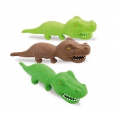 Stretchy crocodile filled with sand TRENDHAUS ZOO, color mix