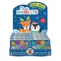 Glitter tape TRENDHAUS MM SF, 5 pcs, with dispenser, color mix