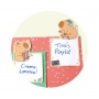 Notes set TRENDHAUS CP HL-5 Happy, capybara, 2 x 45 sheets, color mix