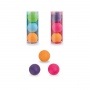 Rubber ball and eraser 2-in-1 set TRENDHAUS , 3 pcs, assorted colors
