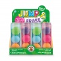 Rubber ball and eraser 2-in-1 set TRENDHAUS , 3 pcs, assorted colors