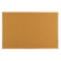 Tablica korkowa BASIC, 90x60cm, rama drewniana, Tablice korkowe, Prezentacja