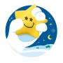 Stress ball TRENDHAUS MM, little star, yellow