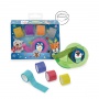 Glitter tape TRENDHAUS MM SF, 5 pcs, with dispenser, color mix