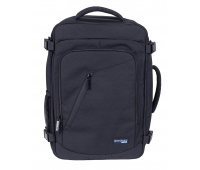 Plecak DONAU TRAVEL Warsaw, 15,6", 23l, USB + kabel, czarny