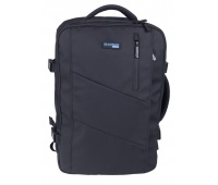 Plecak DONAU TRAVEL Prague, 17", 32l, USB + kabel, czarny