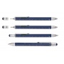 Multitasking ballpoint pen TROIKA Construction, blue