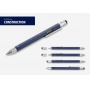 Multitasking ballpoint pen TROIKA Construction, blue