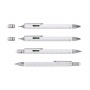 Multitasking ballpoint pen TROIKA Construction, white