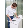 Multitasking ballpoint pen TROIKA Construction, white