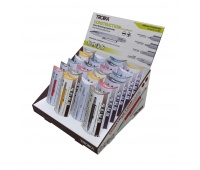 Counter display multitasking ballpoint pen TROIKA Construction Lilliput, 24 pcs.