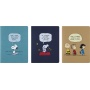 Set of 3 notebooks MOLESKINE Peanuts Bundle 2025, XL, 19x25cm, ruled, limited edition