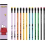 Set MOLESKINE Peanuts Creat 2025, Snoopy notebook + 12 pencils + sharpener, limited edition, in box