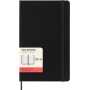 Kalendarz dzienny MOLESKINE 2025/26, 18M, L, twarda oprawa, 13x21cm, czarny, Kalendarze, Zeszyty i bloki