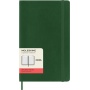 Kalendarz dzienny MOLESKINE 2026, 12M, L, miękka oprawa, 13x21cm, myrtle green, Kalendarze, Zeszyty i bloki