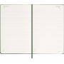 Kalendarz dzienny MOLESKINE 2026, 12M, L, twarda oprawa, 13x21cm, myrtle green, Kalendarze, Zeszyty i bloki